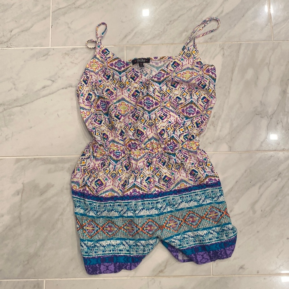 BeBop multi color romper